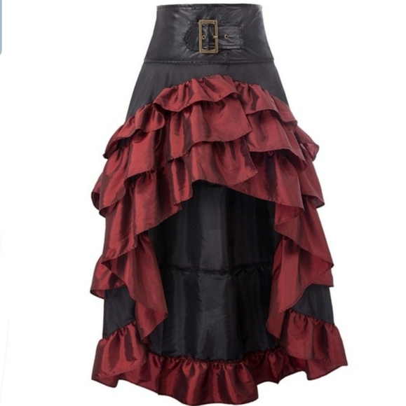 Dresses & Skirts - 💥Vintage Fancy Gothic Tier Ruffled Skirt